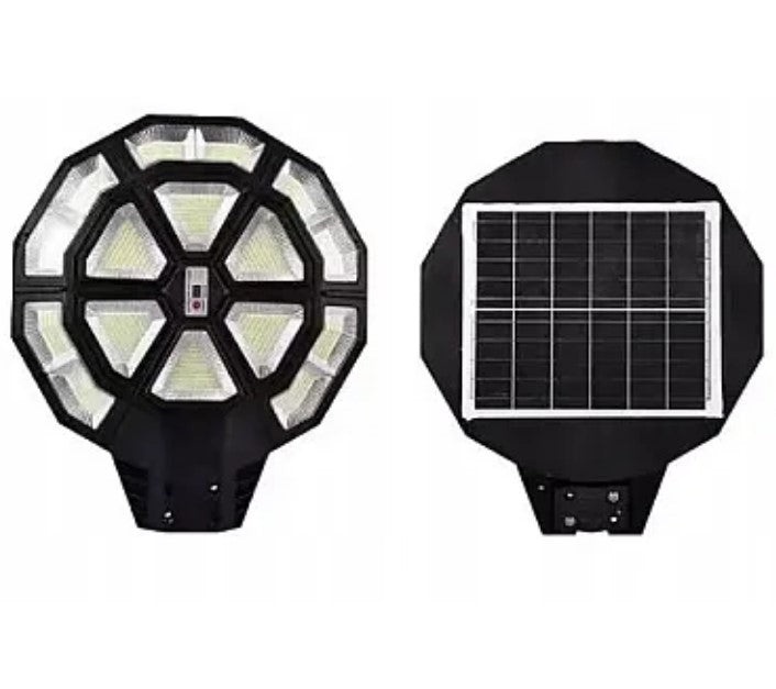 Lampa solara stradala rotunda, 1200W cu 890 LED si telecomanda - 3 | YEO
