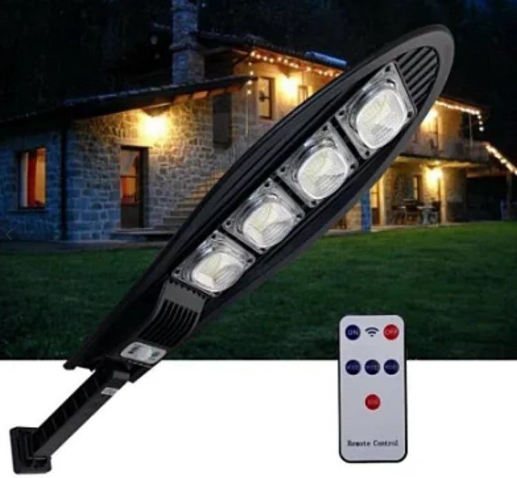 Lampa Solara W779B Puternica, de perete 80W, cu telecomanda - 3 | YEO