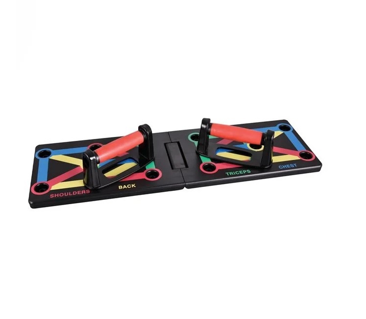 Mânere pentru Flotări, pliabile, 64x2x18 cm, multicolor