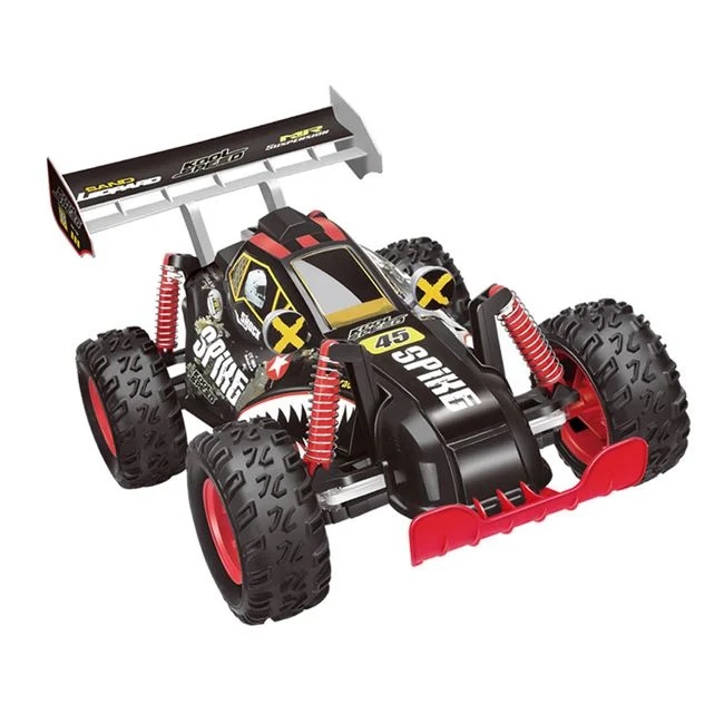 Masina Buggy rock Crawler, cu functii complete si telecomanda, 44x22x21cm, negru-rosu - 1 | YEO