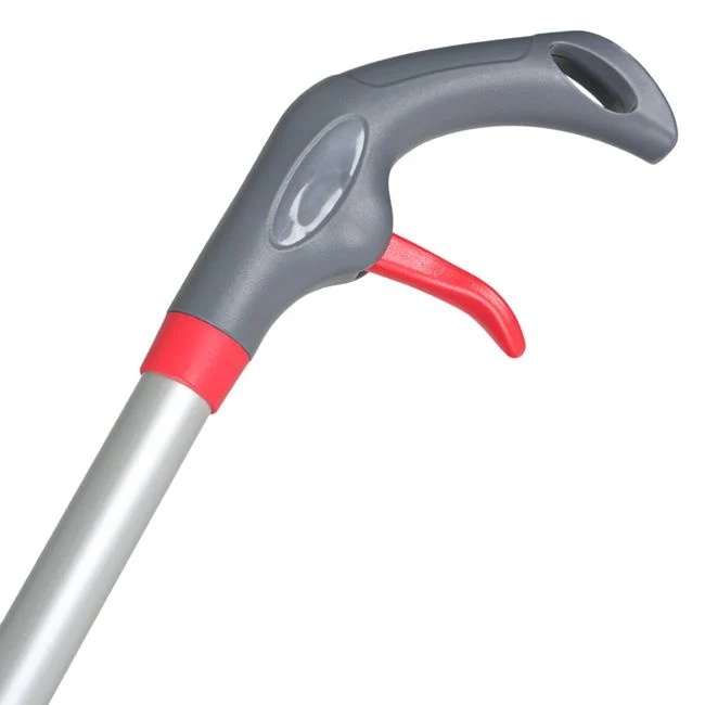Mop cu coada, cu rezervor apa, din aluminiu, dimensiune 117cm, rosu-gri - 3 | YEO