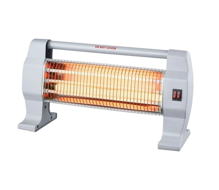 Radiator de Podea, cu Quartz, 400/800/1200W, 52x5.5, alb