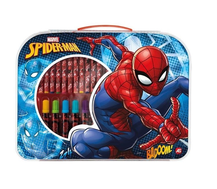 Servietă Creativă Spiderman, cu 34 de Accesorii, 3ani+, 33x2x25cm - 2 | YEO