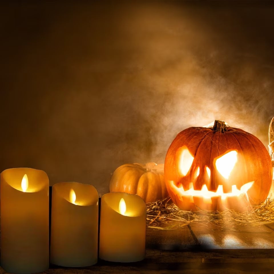 Set cu 3 Lumanari LED Decorative, Imita Perfect Flacara, 3 Dimensiuni, Lumina Alba Calda - 3 | YEO