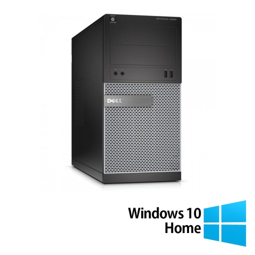 Calculator DELL Optiplex 3020 Tower Intel Core i3-4130 3.40GHz 4GB DDR3 500GB SATA DVD-RW + Windows 10 Home