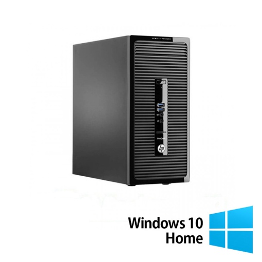 Calculator Refurbished HP ProDesk 490 G2 Tower Intel Core i5-4570 3.20GHz 8GB DDR3 500GB HDD DVD-ROM + Windows 10 Home