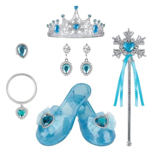 Set de Joaca cu Pantofi, Albastru, Accesorii de Printesa