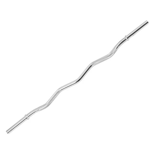 Bara pentru greutati F-25 cu coliere cu filet, greutate maxima 150kg, 1.2m, argintiu