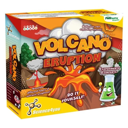 Joc interactiv Stiinta pentru tine, Eruptie Vulcanica
