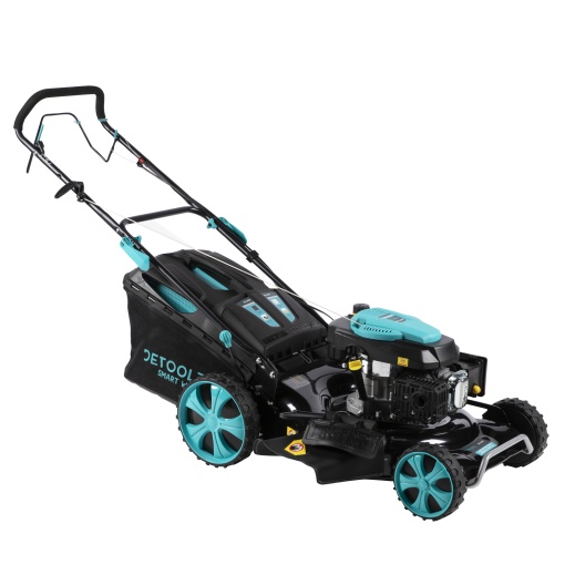 Masina de tuns gazon Detoolz 5CP 196CC latime de taiere 53cm colector 70L propulsie automata