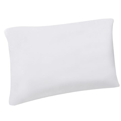 Perna cu umplutura de pene si puf de rata, pentru relaxare si un somn odihnitor, 70 x 50 cm, alb