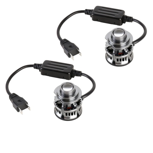 Set 2 becuri auto V6 laser, H7 9006 LED, 100W, alb, 6000K, 5200LM, 12V
