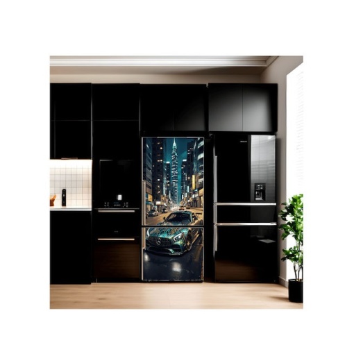 Folie imprimata color pentru decor Frigider dimensiune 200 x 90cm model: AVX-FR09