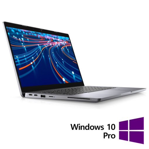 Laptop Refurbished DELL Latitude 5320 Intel Core i5-1145G7 2.60 - 4.40GHz 16GB DDR4 512GB SSD 13.3 Inch Full HD Webcam + Windows 10 Pro