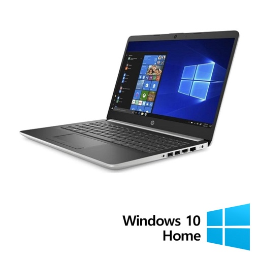 Laptop Refurbished HP 14-DK0357NG Ryzen 5 3500U 2.10 - 3.70 8GB DDR4 128GB SSD + 1TB HDD Webcam 14 Inch Full HD Silver + Windows 10 Home