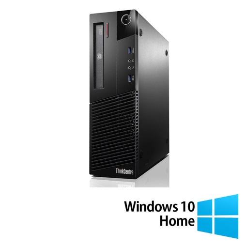 Calculator Refurbished Lenovo Thinkcentre M93 SFF Intel Core i5-4570 3.20 8GB DDR3 500GB HDD + Windows 10 Home