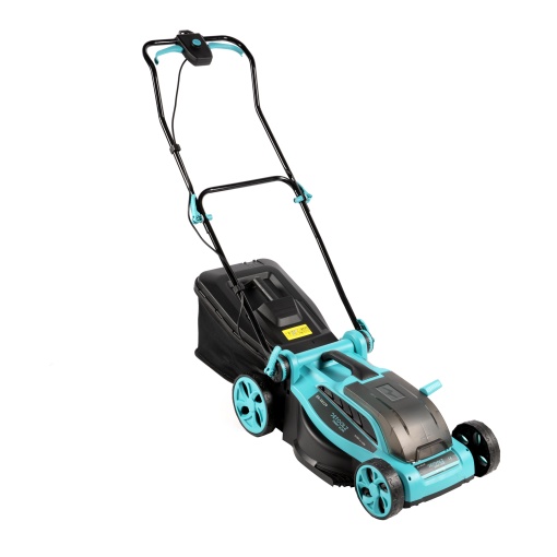 Masina de tuns gazon Detoolz doua porturi 18V latime de taiere 38cm colector 36L