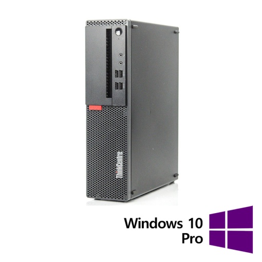 Calculator Refurbished LENOVO ThinkCentre M910s SFF Intel Core i5-6500 3.20GHz 16GB DDR4 256GB SSD + Windows 10 Pro