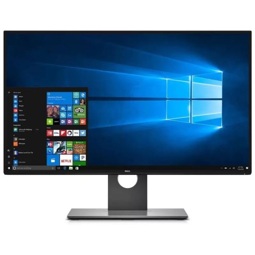 Monitor Refurbished DELL Ultrasharp U2717D 27 Inch PLS W-LED InfinityEdge Quad HD 2560 x 1440 HDMI DisplayPort 4x USB 3.0