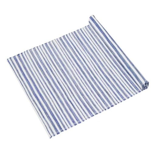 Rogojina pentru Plaja, Rola Dubla, cu Dungi, 180x140cm, Alb-Albastru