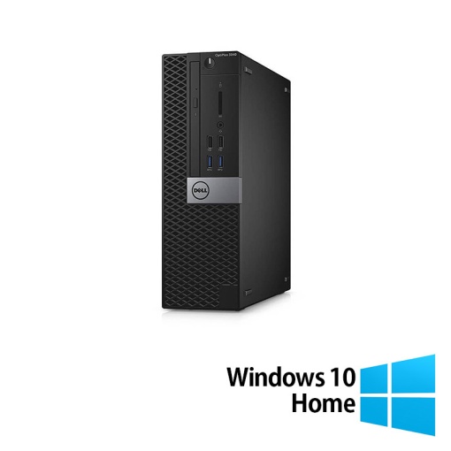 Calculator Refurbished DELL Optiplex 3040 SFF Intel Core i5-6500 3.20GHz 8GB DDR3 256 SSD + Windows 10 Home