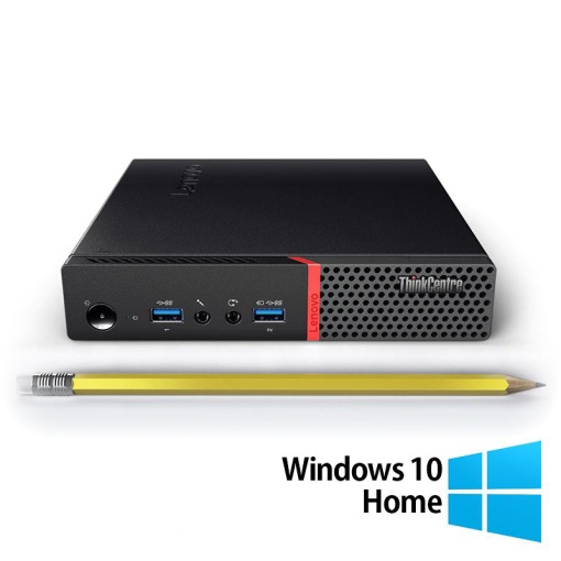 Calculator Refurbished Lenovo ThinkCentre M900 Mini PC Intel Core i5-6500T 2.50GHz 8GB DDR4 256GB SSD + Windows 10 Home