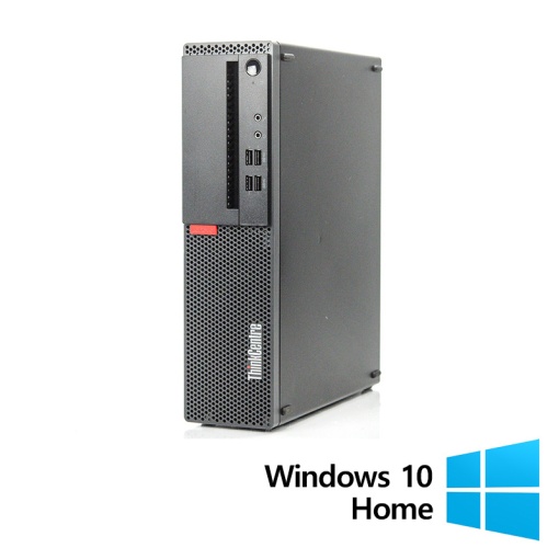 Calculator Refurbished LENOVO ThinkCentre M910s SFF Intel Core i5-7500 3.40GHz 16GB DDR4 512GB SSD + Windows 10 Home