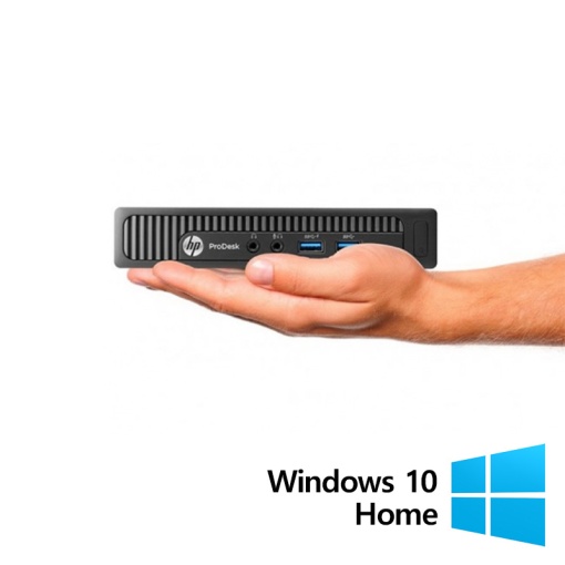 Calculator Refurbished HP Prodesk 600 G1 Mini PC Intel Core i5-4590T 2.00 - 3.00GHz 8GB DDR3 128GB SSD + Windows 10 Home