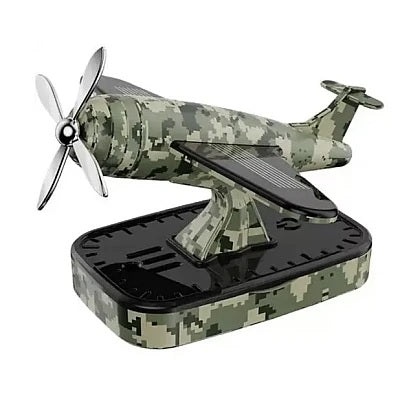 Odorizant auto tip avion cu panou solar, ulei aromatic