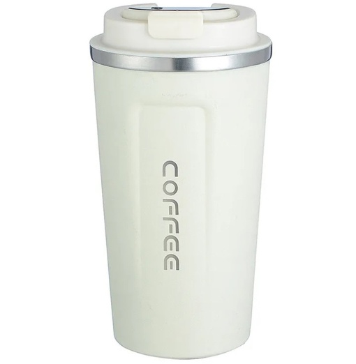 Termos smart pentru cafea/ceai sau alte bauturi, Afisaj LCD de temperatura, Capacitate 510ml - Img 1