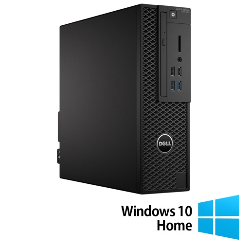 Workstation Refurbished Dell Precision 3420 SFF Intel Core i7-6700 3.40 - 4.00GHz 16GB DDR4 256GB SSD + Windows 10 Home