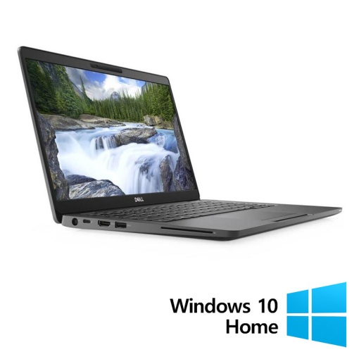 Laptop Refurbished DELL Latitude 5300 Intel Core i5-8365U 1.60 - 4.10GHz 8GB DDR4 256GB SSD 13.3 Inch Webcam + Windows 10 Home