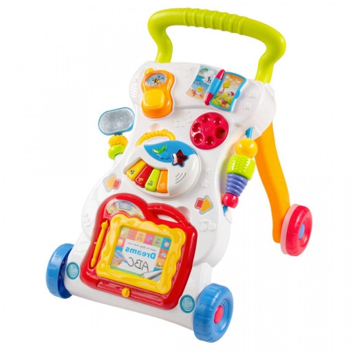 Antepremergator educational pentru copii 12 luni +, cu sunete si lumini, Baby Mix