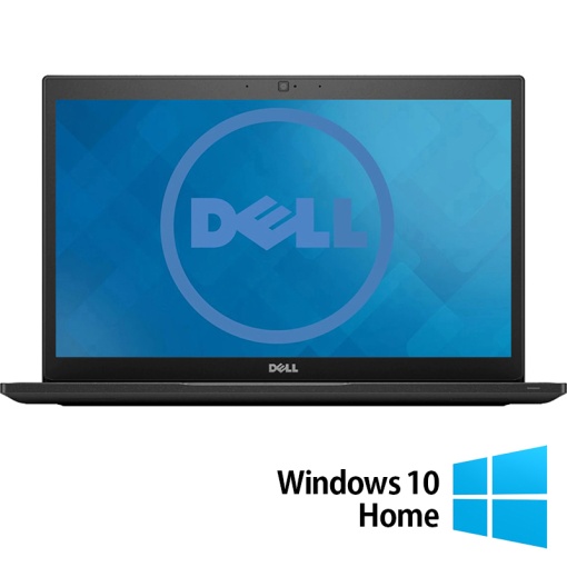 Laptop Refurbished DELL Latitude 7480 Intel Core i5-6300U 2.40 - 3.00GHz 8GB DDR4 256GB SSD 14 Inch HD Webcam + Windows 10 Home