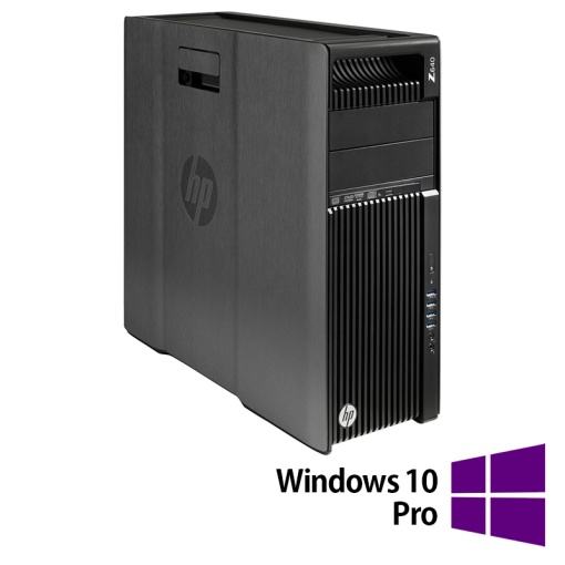 Workstation Refurbished HP Z640 1 x Intel Xeon 14-Core E5-2660 V4 2.0GHz-3.2GHz 32GB DDR4 ECC 256GB SSD NVME nVidia Quadro K2000D/2GB GDDR5 + Windows 10 Pro