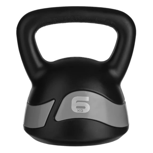 Greutate Kettlebell, 6kg, negru