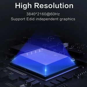 Adaptor HDMI pentru monitoare si placa grafica,Rezolutie 4K - Img 7