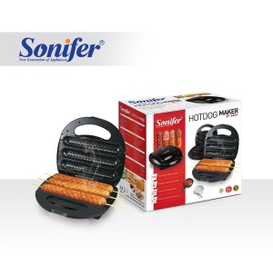Aparat de prajit hotdog maker, marca SONIFER SF 6069, Putere 800W