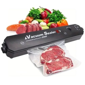 Aparat de vidat si sigilat cu vacuum + 55 de pungi pentru vidat