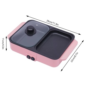 Aparat electric pentru gatit cu 2 suprafete - Putere1200 W - Img 8