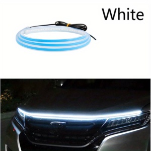 Banda LED pentru capota masinii cu aplicatie, 180cm lungime, IP67, lumina alba - Img 3