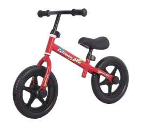 Bicicleta de echilibru pentru copii, fara pedale, 2 roti, cadru metalic