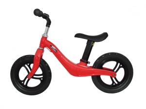 Bicicleta fara pedale pentru copii 2-5 ani, cu cadru de magneziu Divendi Sport UltraLight 2.9 Kg, rosu - Img 6