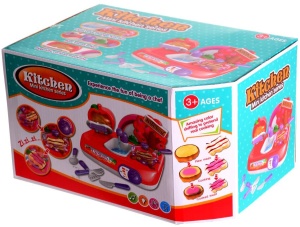 Bucatarie de jucarie, cu accesorii pentru gatit - Img 5