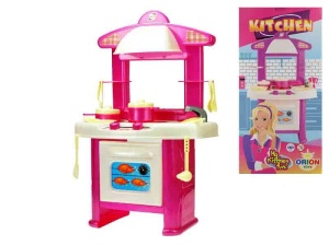 Bucatarie de jucarie RollPlay, cu accesorii, diverse culori - Img 2