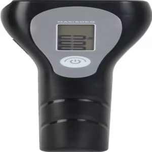 Cantar electronic pentru bagaje cu afisaj LCD, lanterna si ruleta, Portabil, Maxim 50kg - Img 4