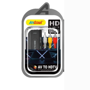 Convertor Video AV to HDTV model cu 3 RCA - Img 2