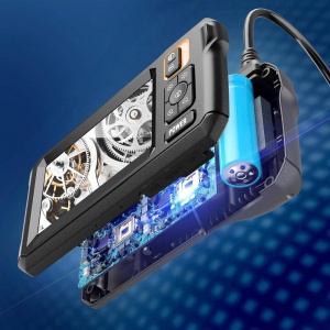 Endoscop cu Display, 2 Camere, C30M, Full HD 1080P, 5m Lungime, IP67, Negru - Img 4