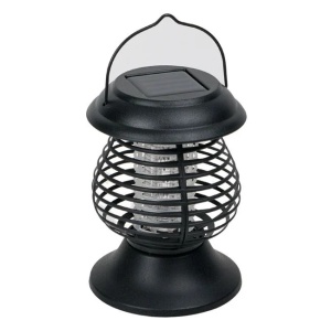 Felinar solar de masa cu LED 1.2V Anti Insecte 2 in 1 Negru - Img 5