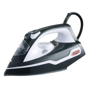 Fier de calcat, cu functie autocuratare, putere 2200W, capacitate 350ml, alb-negru - Img 2